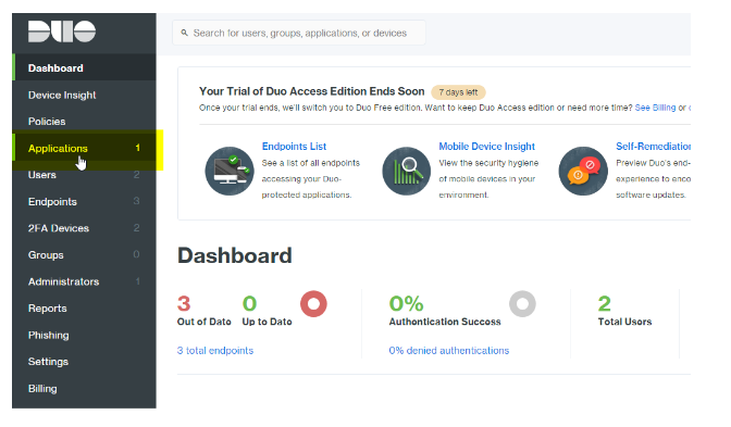 Duo Security Login FMA for RDP