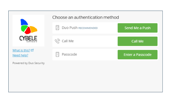 Duo Security Login MFA