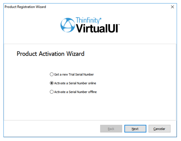register thinfinity virtualui run windows app on the web