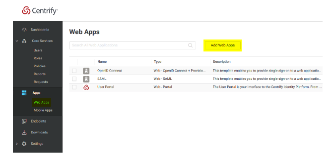 Centrify SSO & Thinfinity Remote Desktop