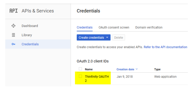 Google OAuth 2.0 SSO Configuration