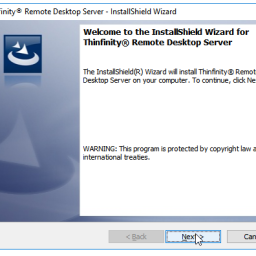 how to install thinfinity remote desktop server