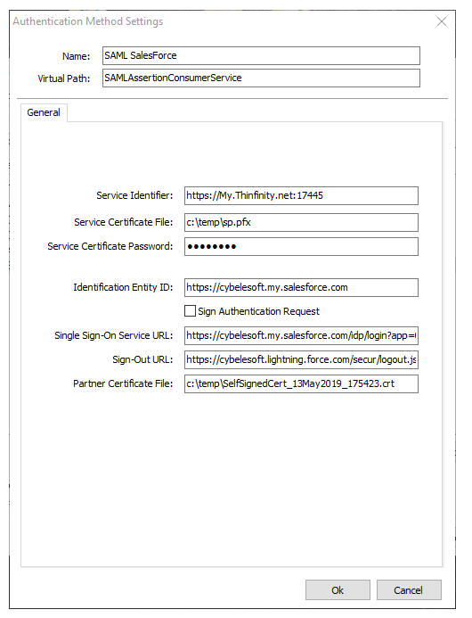 Salesforce Identity Provider