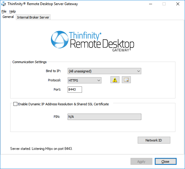 Use ThinRDP / Thinfinity Remote Desktop Server to access Azure