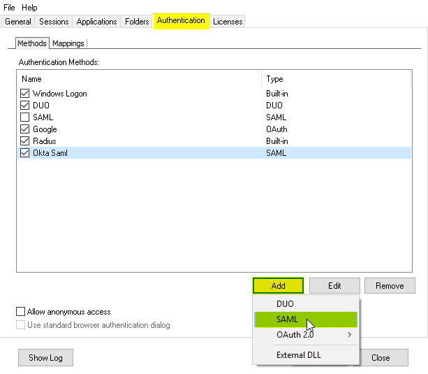 Configure Okta with SAML 2.0 as the Authentication Method step-08