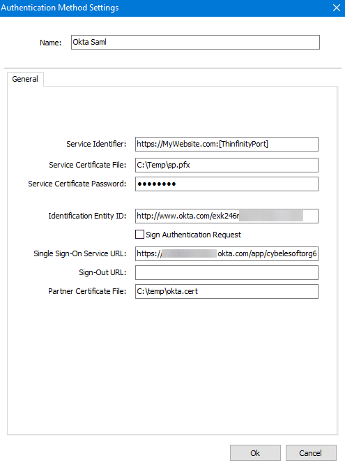 Configure Okta with SAML 2.0 as the Authentication Method step-09