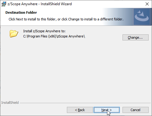 How to install z/Scope Anywhere