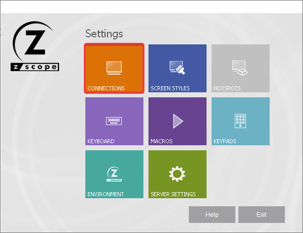 Create a new connection to a mainframe with z/Scope Anywhere