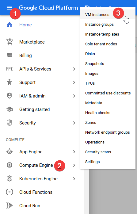 Working with Google Cloud