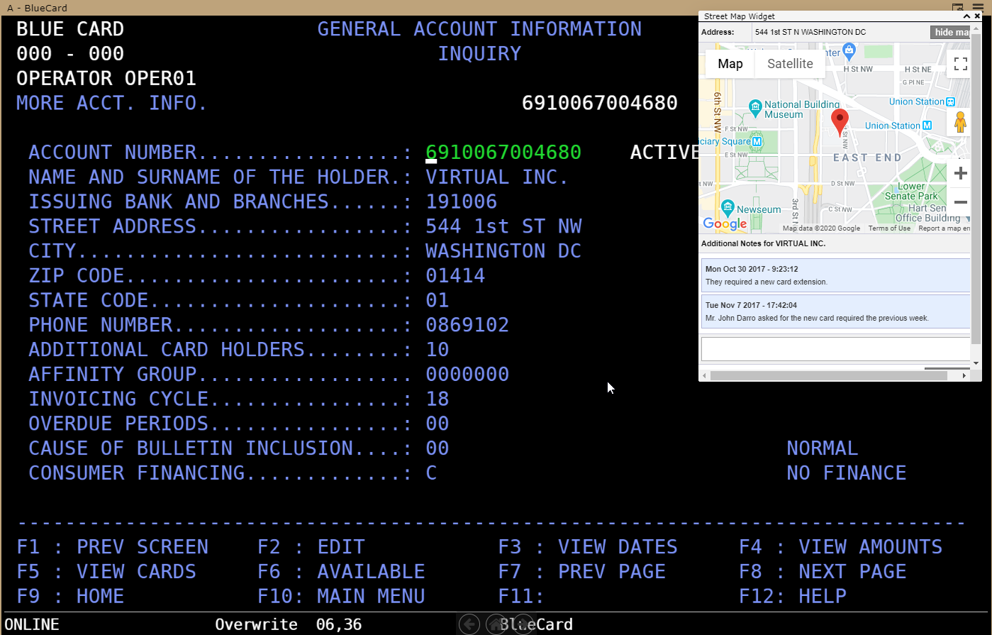 How to navigate our Host Surfer demo Powered by z/Scope Anywhere