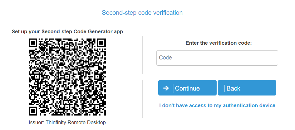 Native 2 Factor Authentication Experience 3