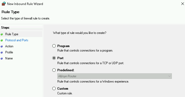 How to open or close a port on a Firewall