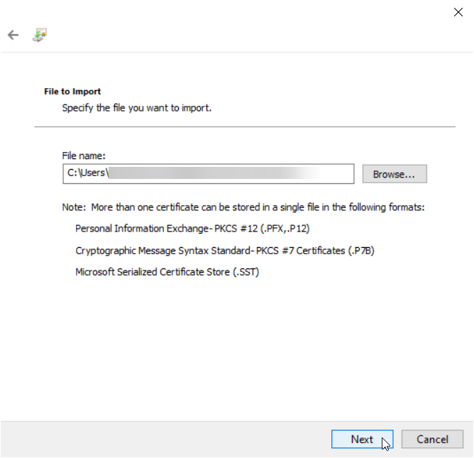 How to create a certificate request and add it in Thinfinity Remote Desktop