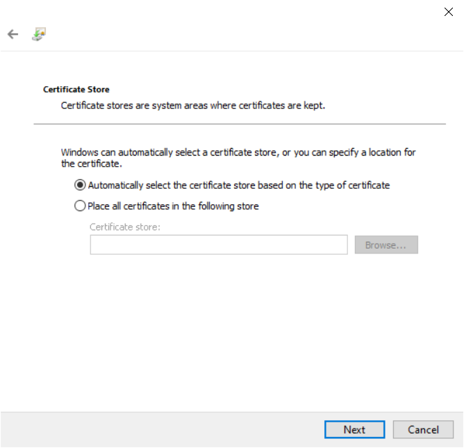 How to create a certificate request and add it in Thinfinity Remote Desktop