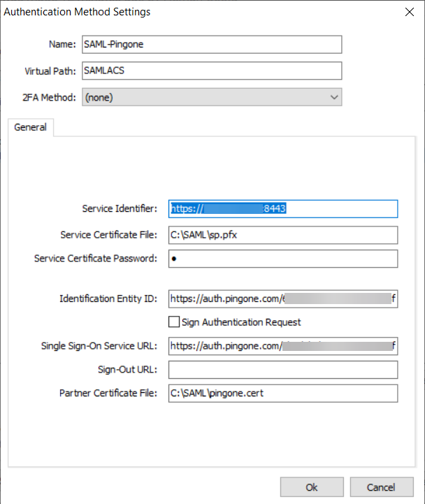 How to configure Thinfinity Remote Desktop to authenticate using Ping Identity’s SAML 