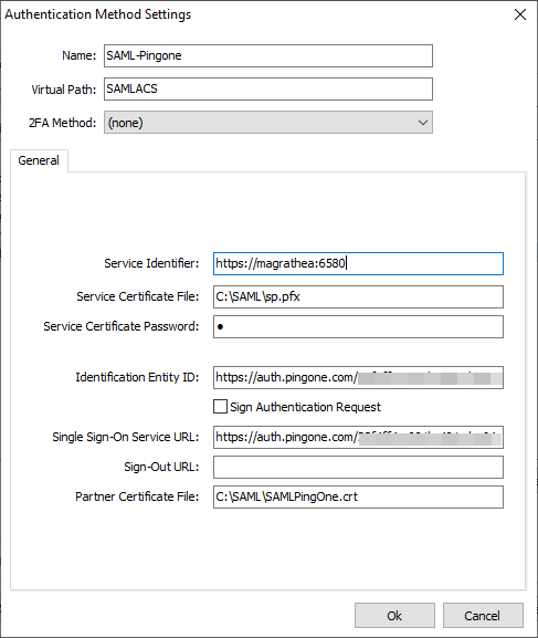 How to configure Thinfinity VirtualUI to authenticate using Ping Identity’s SAML 