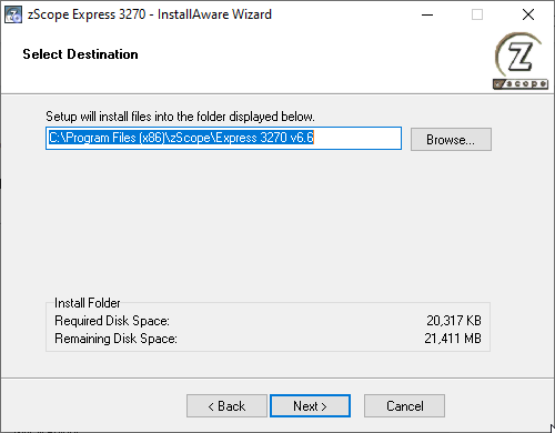 How to install zScope Express TN3270