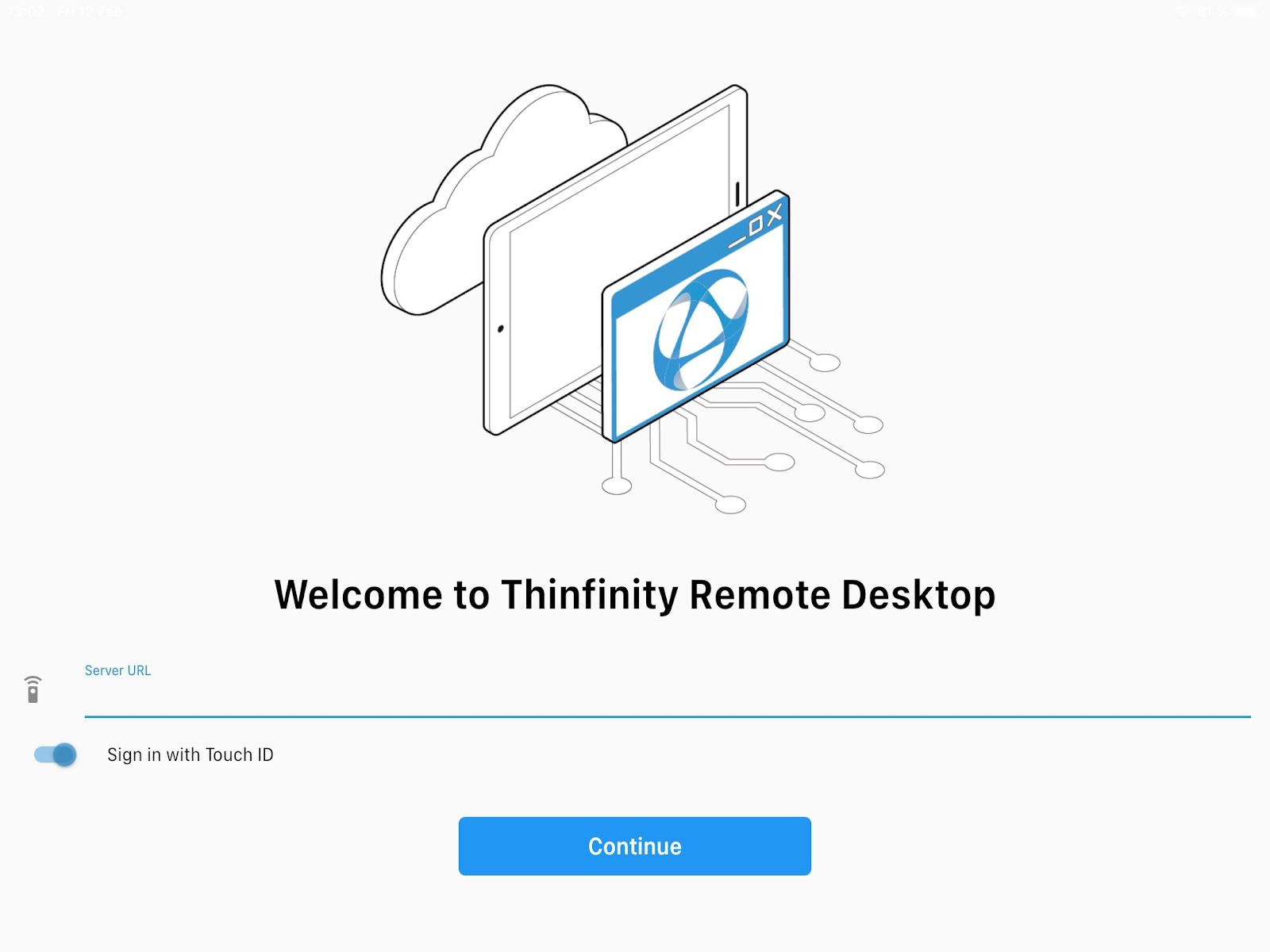 Thinfinity Remote Desktop 5.0. IPAD Application-02