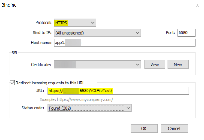 Map apps based on subdomains