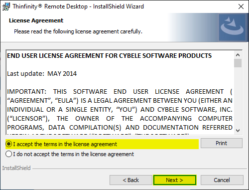 How to create your first connection with Thinfinity Remote Desktop Essentials - 02