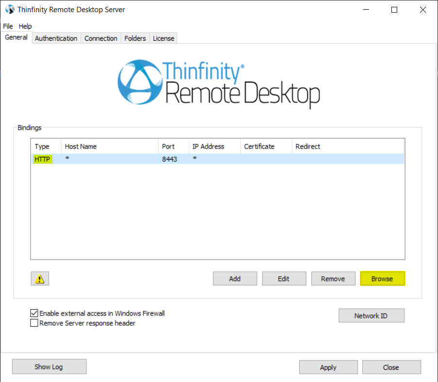 How to create your first connection with Thinfinity Remote Desktop Essentials - 11