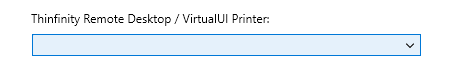 Thinfinity Remote Printer Agent - option