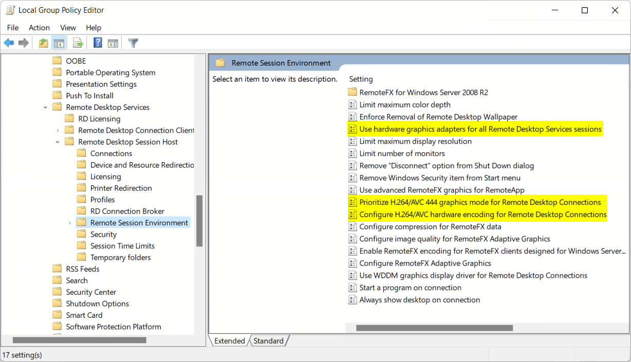 How to enable H264 - Step 4