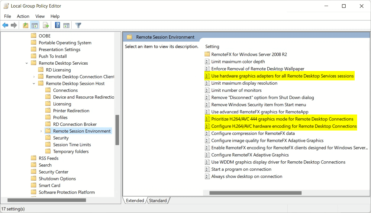 How to enable H264 - Step 4