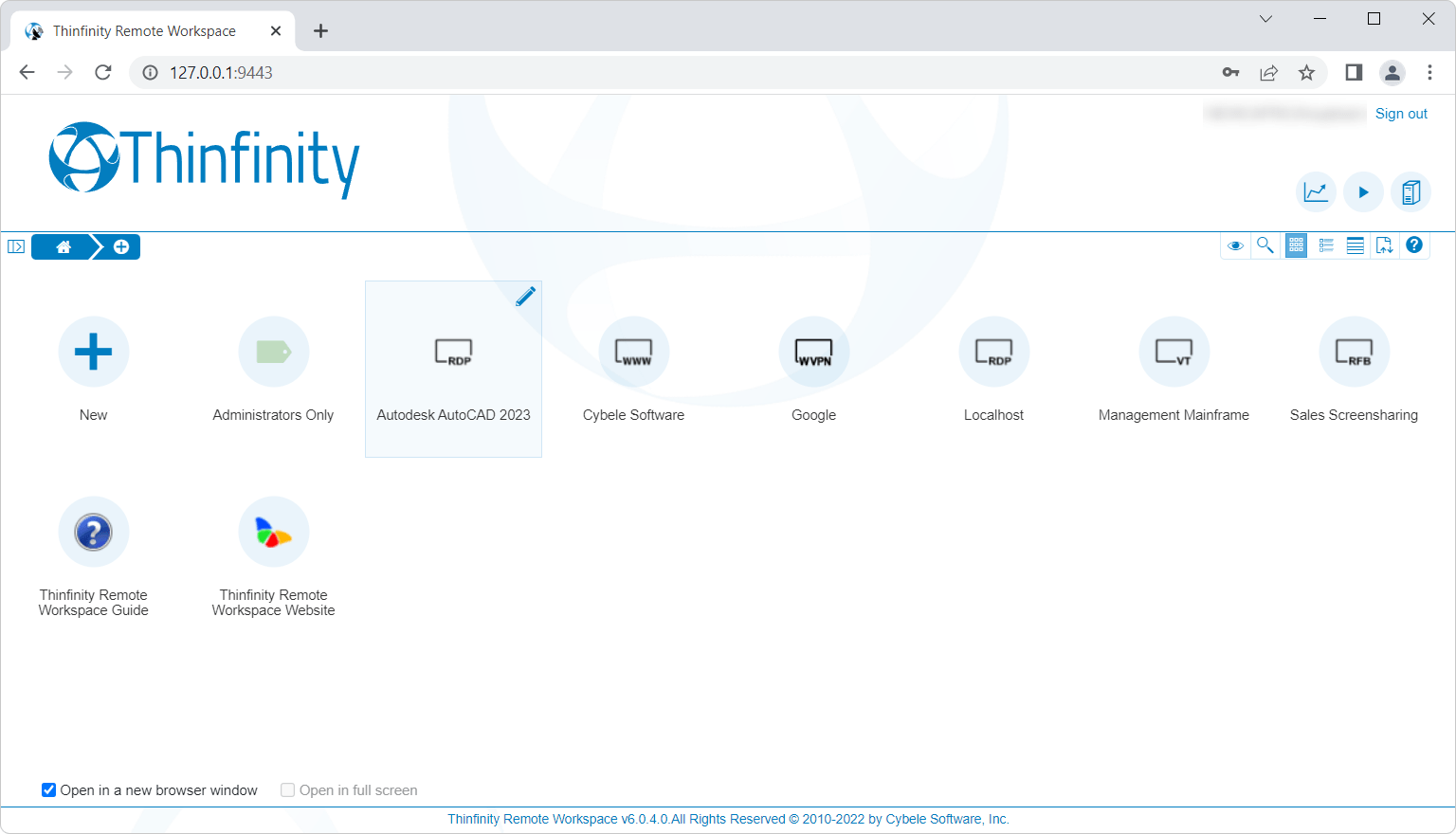 Web AutoCAD with Thinfinity Remote Workspace 5