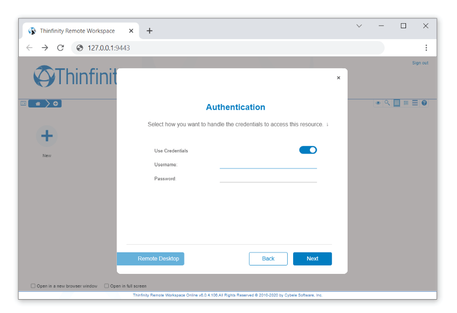 QuickBooks to the Web - Thinfinity