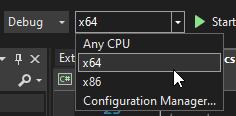 How to debug a custom authentication method made with C# from Visual Studio