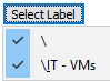 Customize the RDP access profiles with labels, step 07