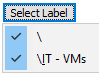 Customize the RDP access profiles with labels, step 07