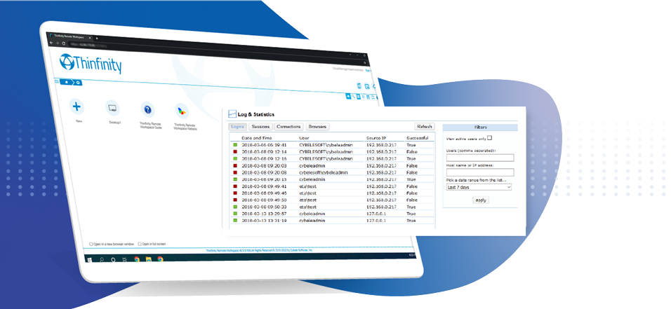 Enable RemoteFX in Thinfinity Remote Workspace