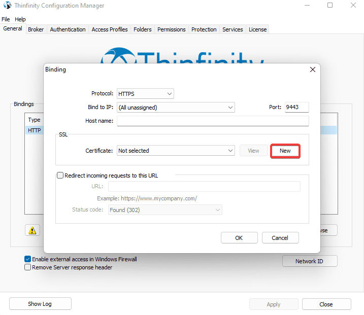 How to Install your SSL Certificate on Thinfinity Remote Workspace - step 02