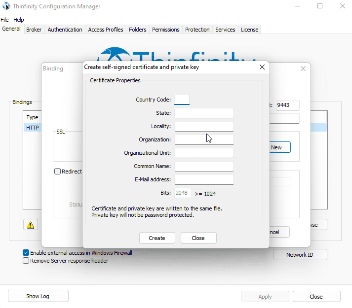 How to Install your SSL Certificate on Thinfinity Remote Workspace - step 04