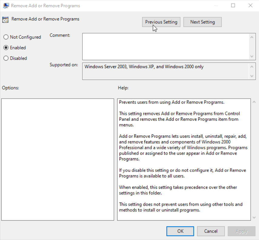 Securing your Remote Workspace environment by using Windows Group Policies, step 10