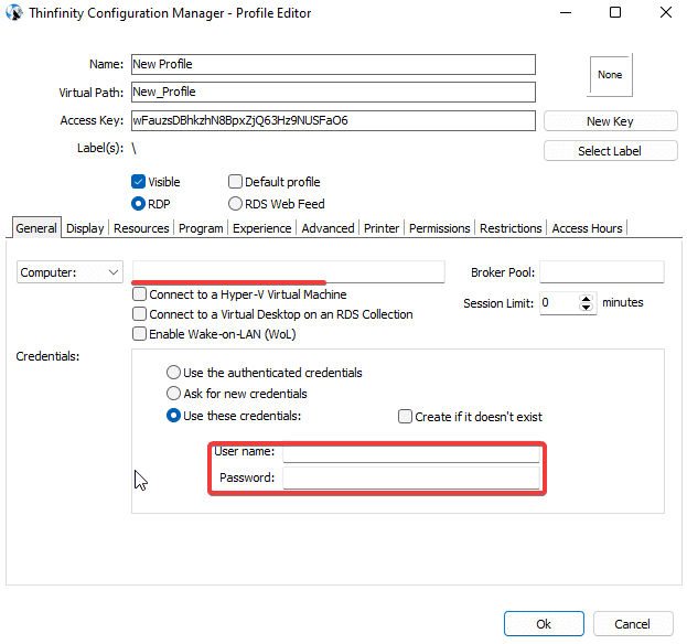 Use permissions to restrict available resources per user, step 03