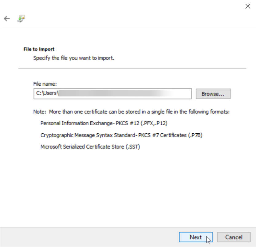 Create a certificate request and add it in Thinfinity Remote Workspace, step 0Create a certificate request and add it in Thinfinity Remote Workspace, step 07