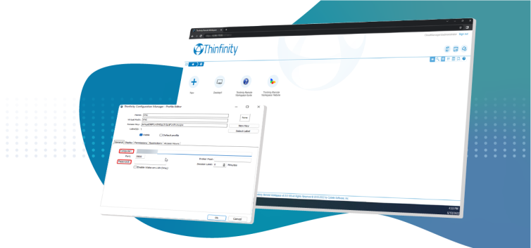 Create a VNC connection using Thinfinity Remote Workspace