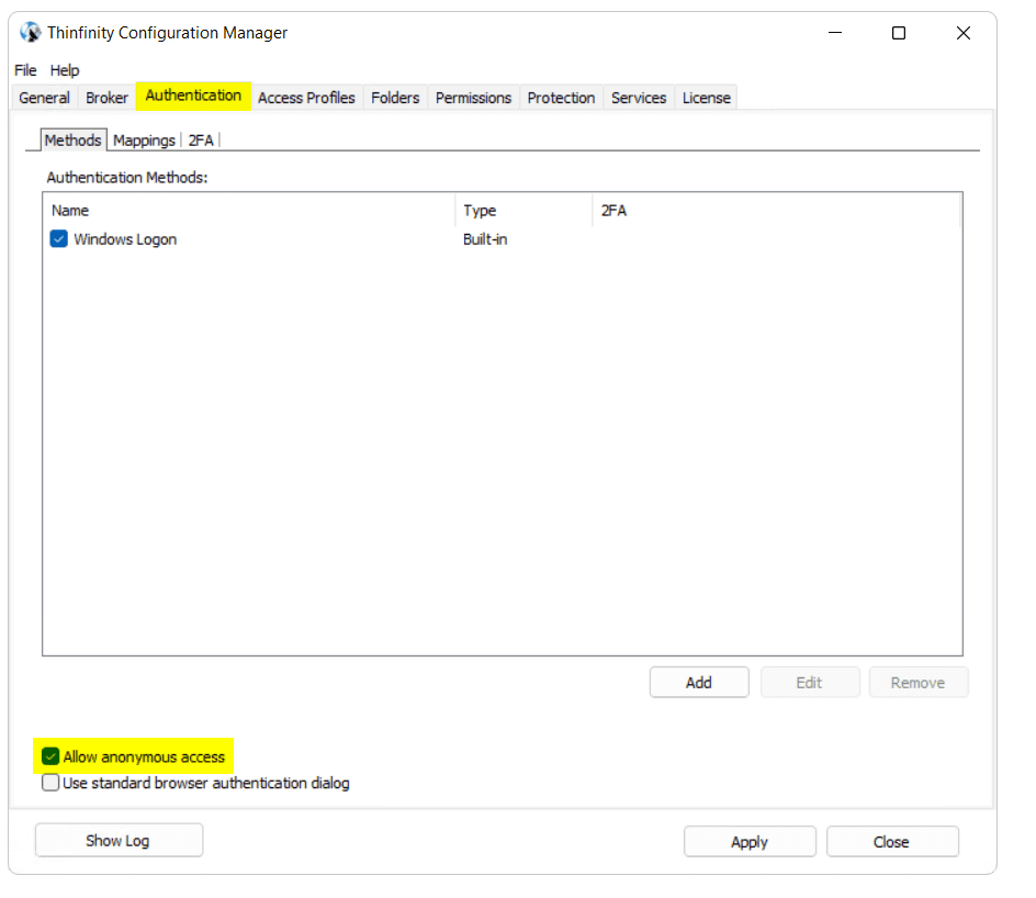 Publish any Windows application to the web with Thinfinity Remote Workspace with Thinfinity Remote Workspace, step 06