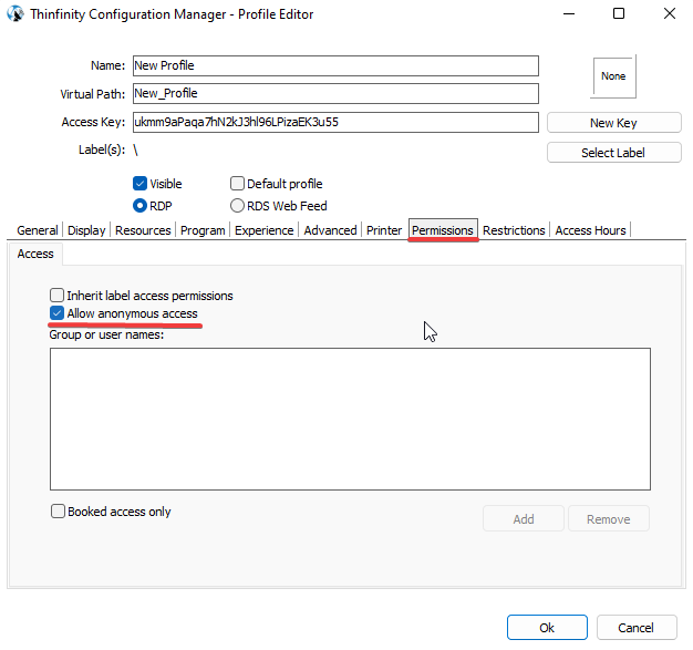 Configure Windows Remote Desktop access, step 04
