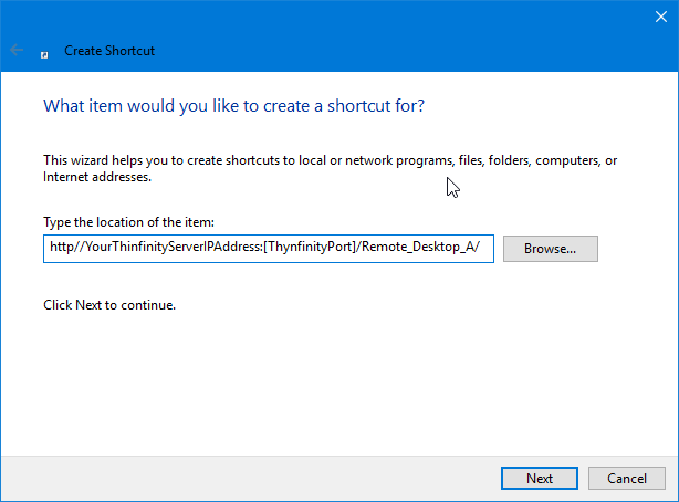 Configure Windows Remote Desktop access, step 07