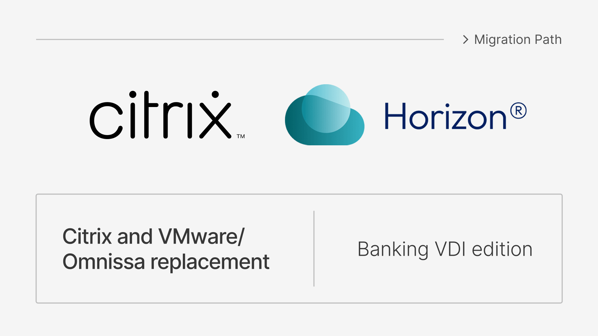 Bank VDI migration: Citrix & Horizon to Thinfinity OCI. Learn about bank VDI migration solutions.