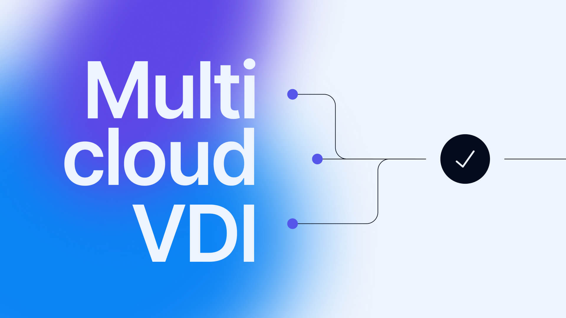 Multicloud VDI solution: Seamlessly manage virtual desktops across OCI, AWS, and Azure for enhanced flexibility and control.